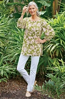 Ainsley Linen Blend Tunic