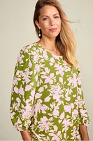 Ainsley Linen Blend Tunic