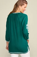 Katie Gauze Tunic