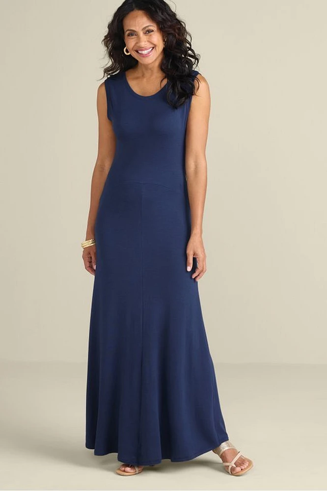 Fina French Terry Maxi Dress