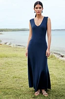 Fina French Terry Maxi Dress