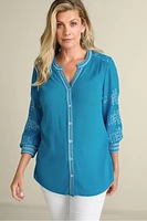 Imane Gauze Tunic