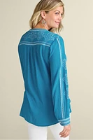 Imane Gauze Tunic