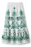 Ramona Embroidered Maxi Skirt