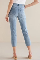 Ultimate Denim Slim Leg Crop Jeans