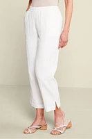 Khulani Straight Leg Gauze Crop Pants