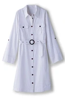 Zelda Linen Blend Shirtdress