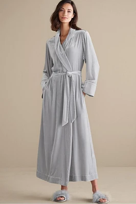 Silk Velvet Robe