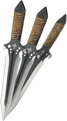 Hellhawk Throwing Knives 3pc Set