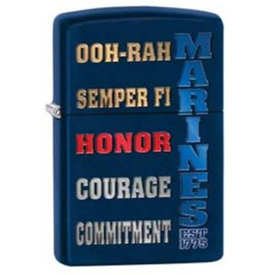 US Marines Slogans Zippo