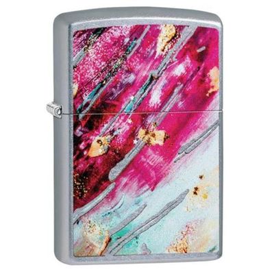 Abstract Red Rock Zippo