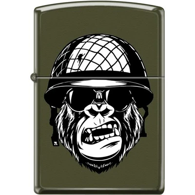 Monkey You Want A Piece Of Me? 07301 Zippo