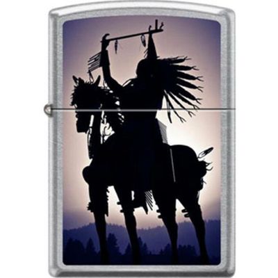 Indian on Horse Zippo