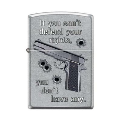 If You Can't Defend Your Rights Zippo