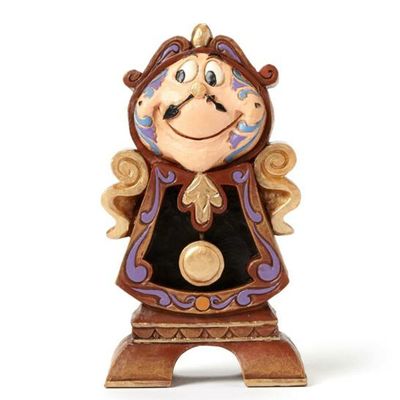 Disney Beauty and the Beast Cogsworth Statue Jim Shore