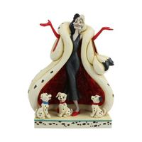 Disney 101 Dalmatians Cruella De Vil Statue Jim Shore