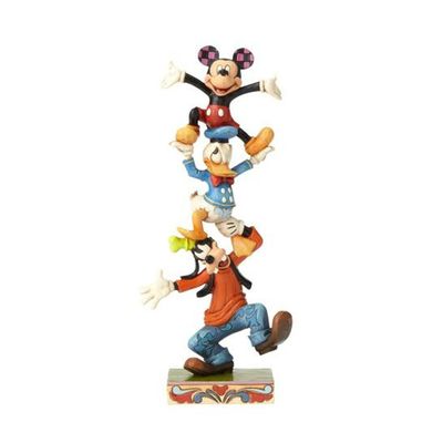 Disney Mickey Mouse Goofy & Donald Duck Statue Jim Shore