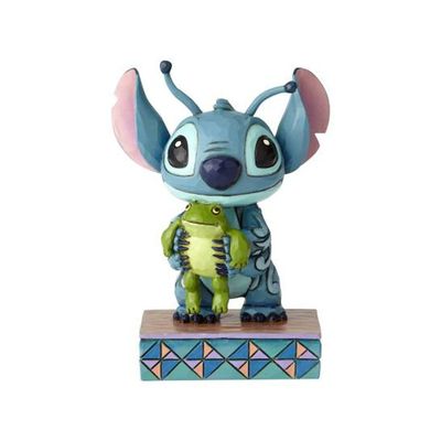 Disney Lilo & Stitch with Frog Persona Statue Jim Shore