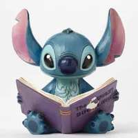 Disney Lilo & Stitch with Story Book Statue Jim Shore