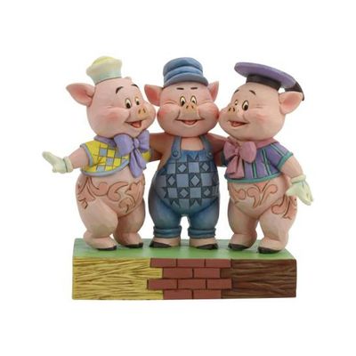 Disney Three Little Pigs Statue Jim Shore