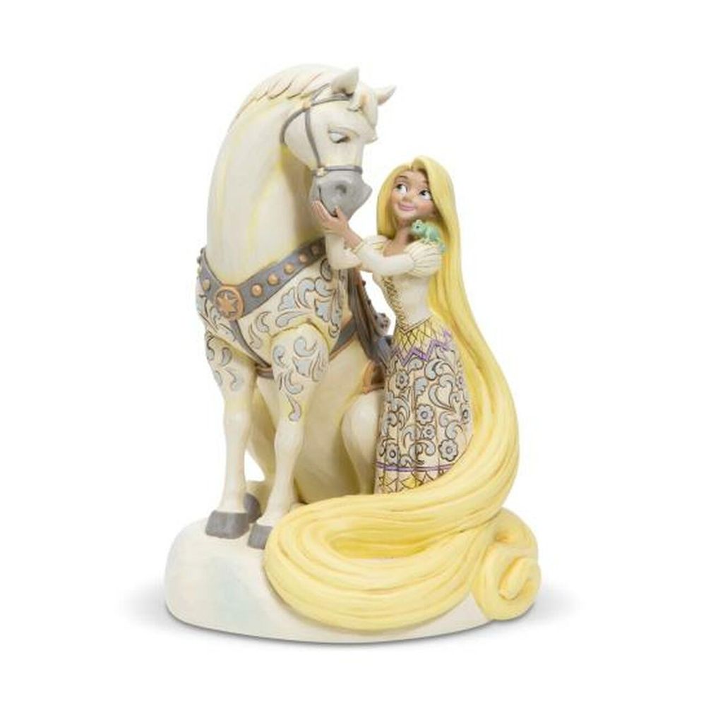 Disney Tangled Rapunzel White Woodland Statue Jim Shore