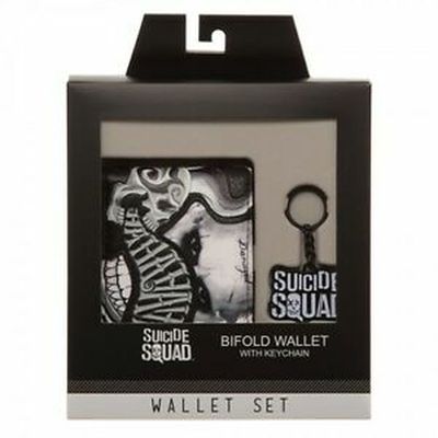 Suicide Squad Joker Wallet / Keychain Set