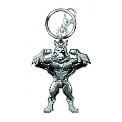 My Hero Academia All Might Pewter Keychain