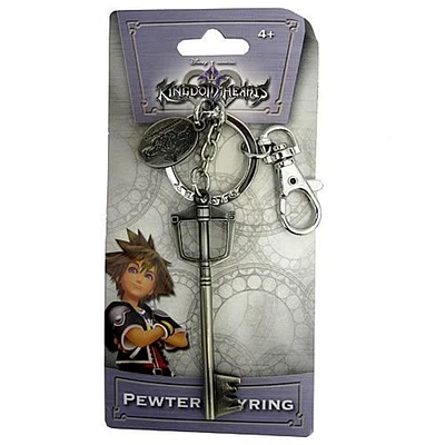 Kingdom Hearts Sora's Key Blade Pewter Keychain