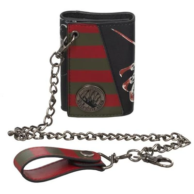 Nightmare on Elm Street Tri-Fold Chain Wallet