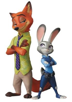 FIGURE DISNEY - ZOOTOPIA JUDY HOPPS & NICK WILDE