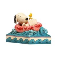 Iconix Peanuts Snoopy & Woodstock Statue Jim Shore