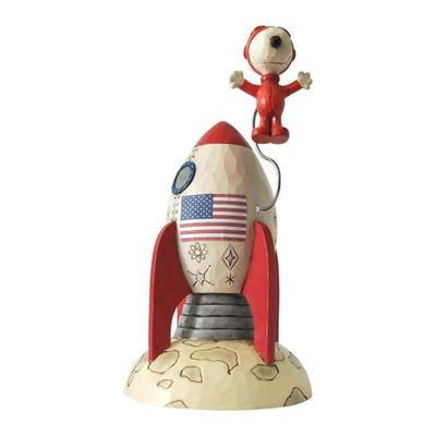 Iconix Peanuts Snoopy Astronaut Statue Jim Shore