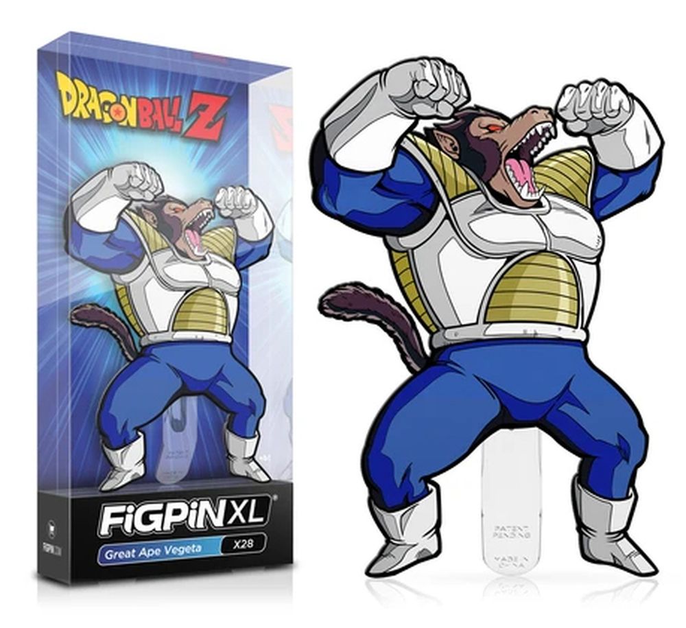 Dragon Ball Z Great Ape Vegeta XL FiGPiN #X28 Enamel Pin