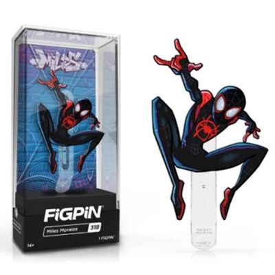 Spider-Man Into the Spider-Verse Miles Morales FiGPiN #318 Enamel Pin