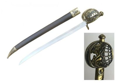 Pirate Sword Mermaid Handle Guard