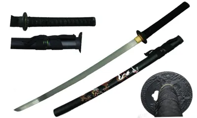 40.5" Dragon Handmade Samurai Sword