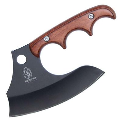 4.75” Wood Handle Hand Axe Fixed Blade