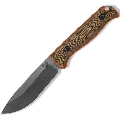 Benchmade Saddle Mountain Skinner Fixed Blade Knife DymondWood [4.17" Satin S30V] 15002-1