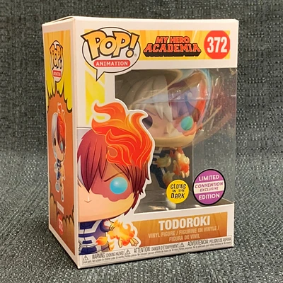 Pop! My Hero Academia Shoto Todoroki #372 Glow In The Dark Vinyl Figure Limited Edition