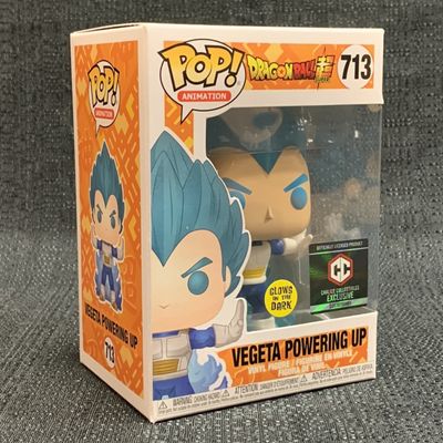 Pop! Dragon Ball Z Super Vegeta #713 Glow In The Dark Vinyl Figure