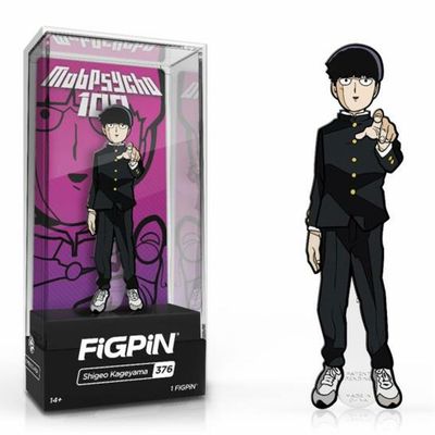 Mob Psycho 100 Shigeo Kageyama FiGPiN #376 Enamel Pin