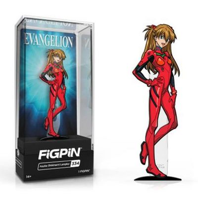 Neon Genesis Evangelion Asuka Shikinami Langley FiGPiN #334 Enamel Pin