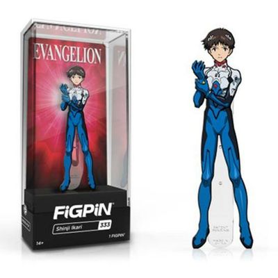 Neon Genesis Evangelion Shinji Ikari FiGPiN #333 Enamel Pin