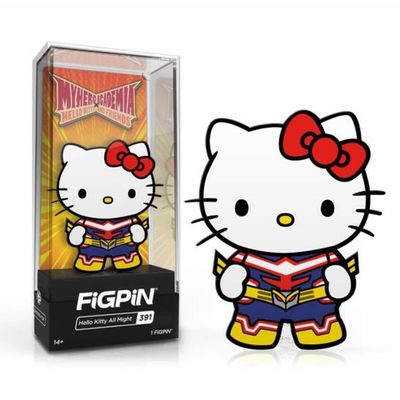 My Hero Academia x Sanrio Hello Kitty All Might FiGPiN #391 Enamel Pin