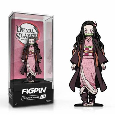 Demon Slayer Nezuko Kamado FiGPiN #379 Enamel Pin