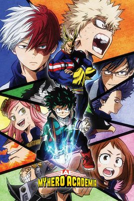 Anime - My Hero Academia (Group) Poster