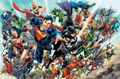 DC Rebirth Group DC Poster