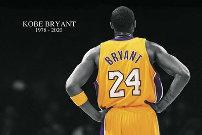 Kobe "Memorial" 1978-2020 Sports Poster