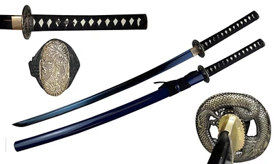 Blue Blood Groove Hand Forged Samurai Sword BL Blade