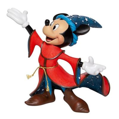 Disney Sorcerer Mickey : 80th Anniversary Statue (8.75 inches)